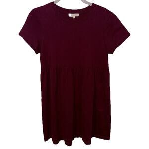 Pac Sun Garnet Baby Doll Dress Size XS NWOT